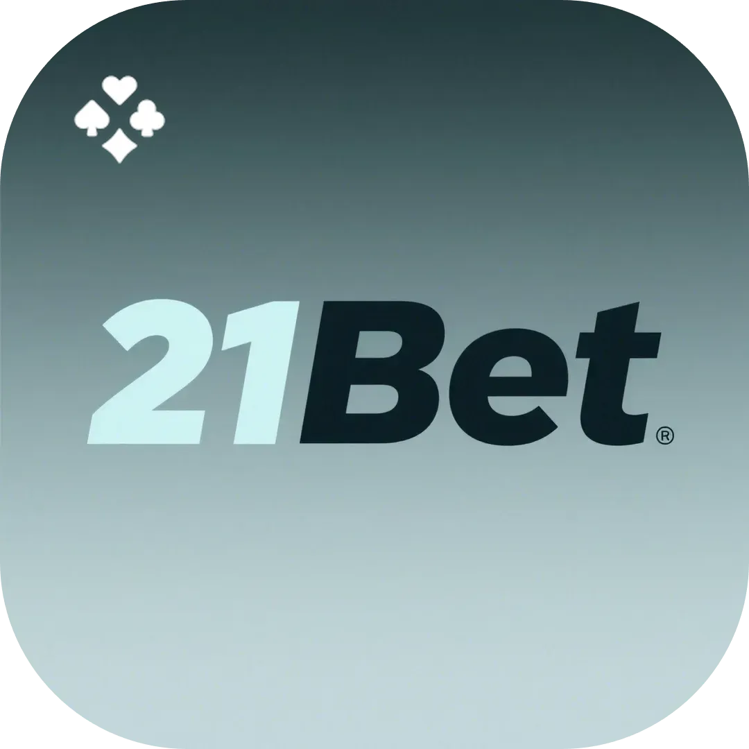 Cassino ao vivo da 21bet com dealers reais